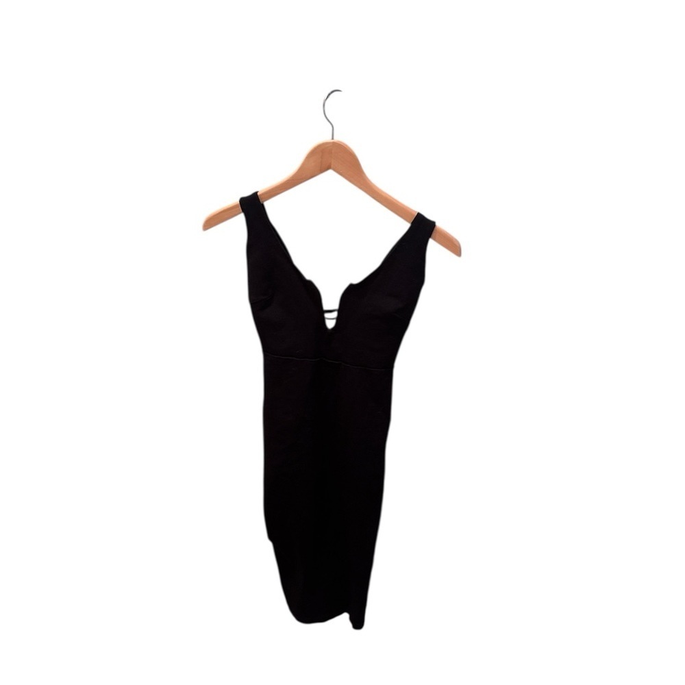 Solemio Classic Black Dress